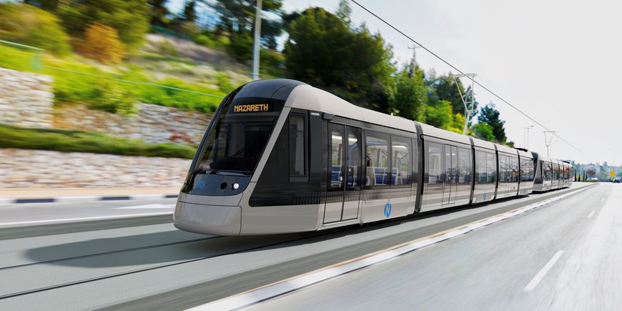 Alstom signs a contract for the light rail system between Haifa and Nazareth in northern Israel